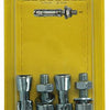 Celo 1003153 - 4 chevilles à expansion de 14 mm chacune + tige filetée 502710 8x70 mm | 5 pièces