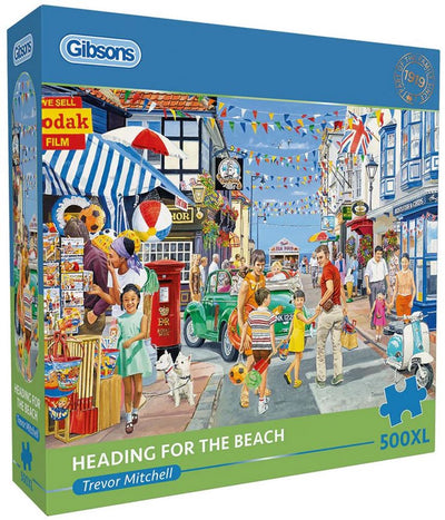 Gibsons - direction la plage (par Trevor Mitchell) - 500xl pièces 68×49cm (l×h) - puzzle pour adultes