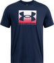 Under Armour UA M Boxed Sports Updated SS-Blu Chemise de sport pour hommes - Academy - Rouge