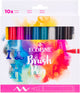 Bruynzeel – ensemble de stylos pinceaux ecoline, galaxie, 10 couleurs