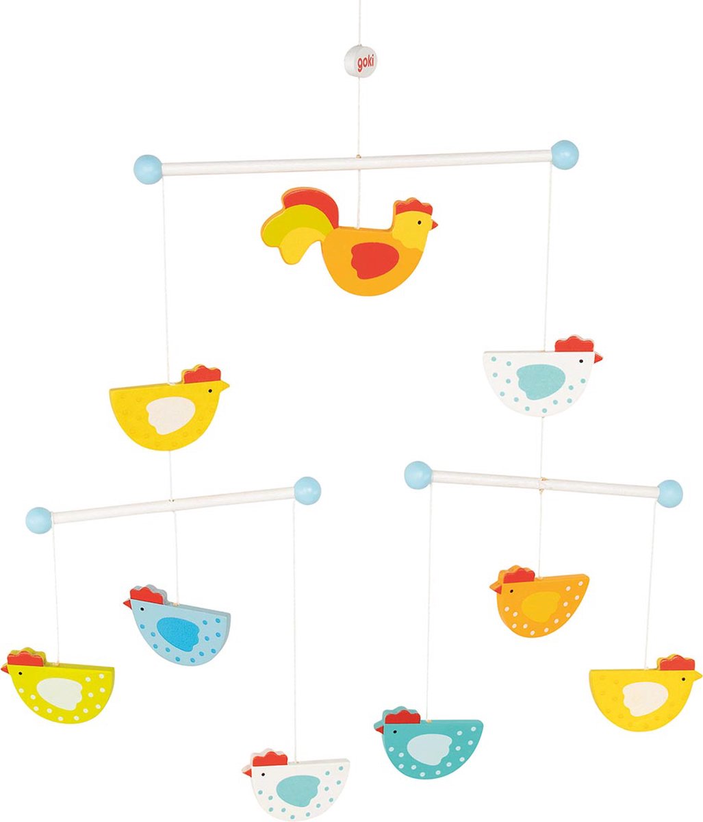 Goki mobile - poulets fous