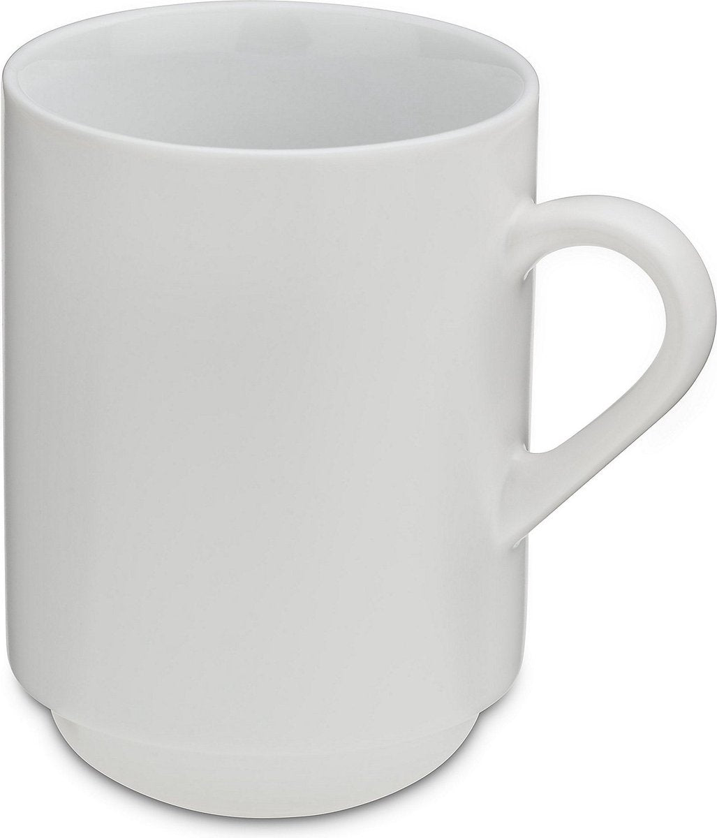 Tasse en céramique Kela blanche, lot de 2 - | Mattia