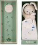 Kaloo - carre douceur - doudou - lapin - blanc