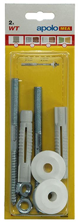 Celo 1015432 - 2 accessoires pour lavabo wt 502688 14mm | 5 pièces