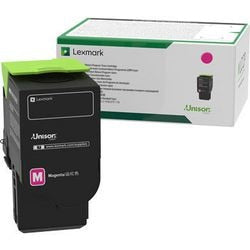 Cartouche de toner lexmark cx522 78c20m0 magenta
