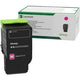 Cartouche de toner lexmark cx522 78c20m0 magenta