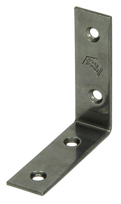 1015120 - ancrage d'angle en acier inoxydable 60x60x18mm | 20 pièces