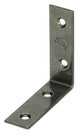 1015120 - ancrage d'angle en acier inoxydable 60x60x18mm | 20 pièces