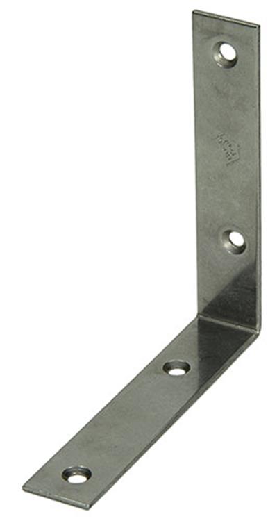 1015119 - ancrage d'angle en acier inoxydable 100x100x20mm | 20 pièces