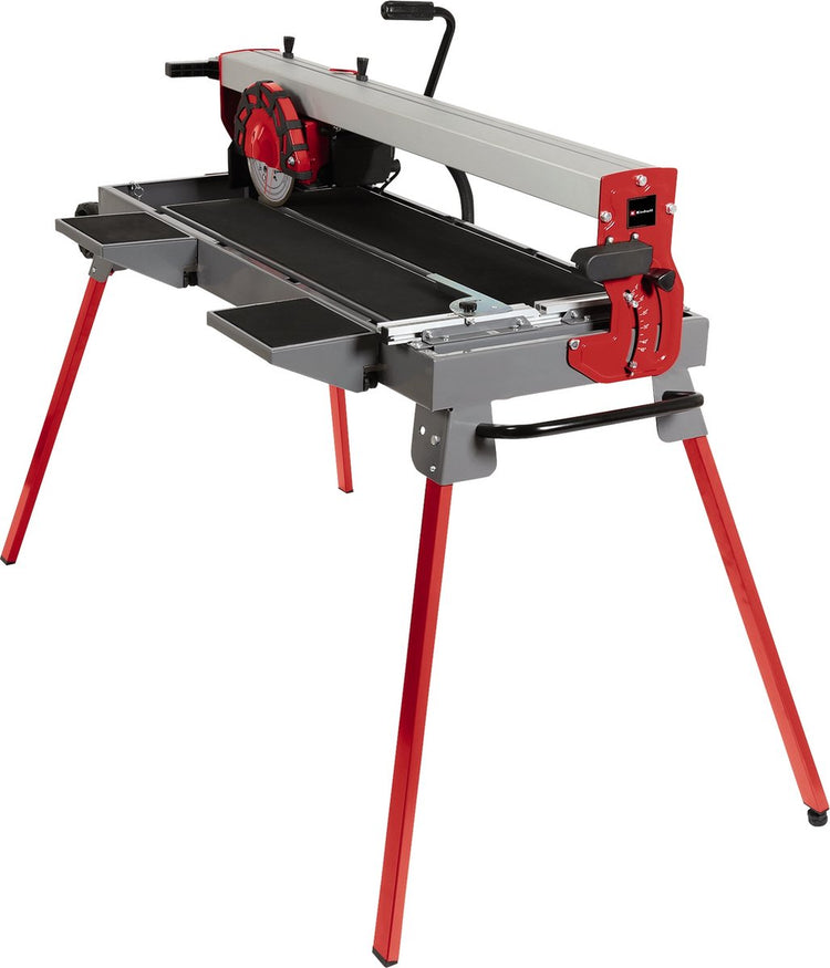 Machine à couper les carreaux radiale Einhell te-tc 920 ul - 900 w - longueurs de coupe extra longues - laser comme aide à la coupe optique - lame de scie inclinable - réglable en hauteur