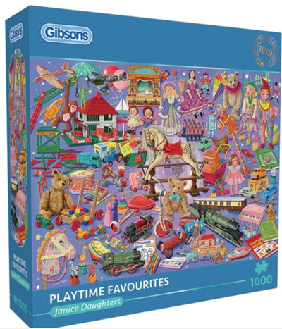 Gibsons - favoris de récréation (par Janice Daughters) - 1000 pièces 68×49cm (l×h) - puzzle pour adultes