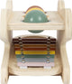 Petit xylophone en bois et safari de Hamperbank, 5dlg.