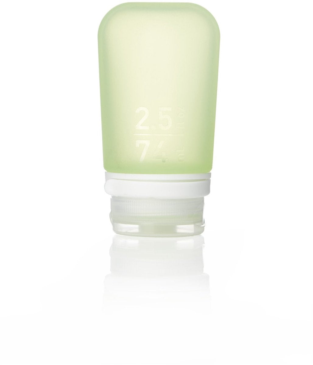 Human Gear - gotoob+ - bouteille de voyage - flacon - léger - étanche - moyen - 74 ml - vert