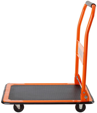 Chariot à plateforme pliable Black+Decker BXWT-H303 - chariot à plateforme max. 80kg - chariot de transport 60 x 40 x 80,5 cm - chariot de transport avec poignée - facile à ranger - acier