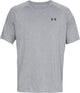 Chemise de sport Under Armour UA Tech 2.0 SS Tee-Gry pour hommes - Steel Light Heather - Noir