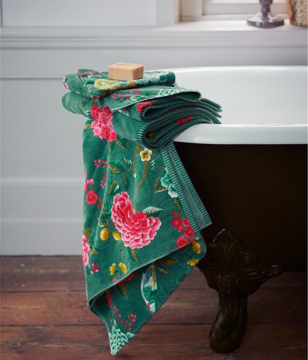 Pip studio serviette de bain bonsoir - vert