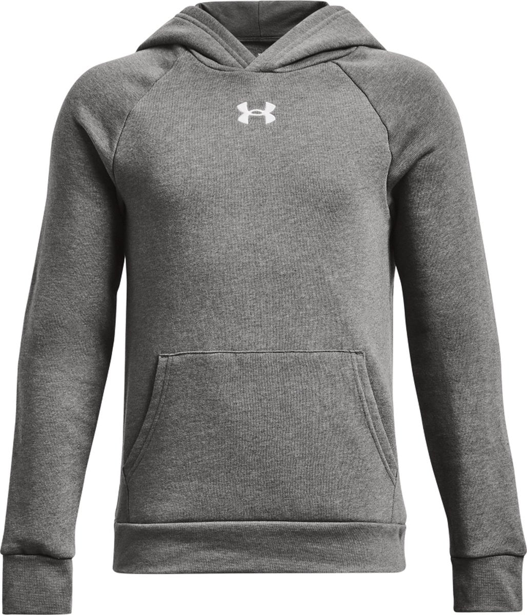 Under Armour UA Rival Fleece Hoodie Pull de sport unisexe - gris - blanc