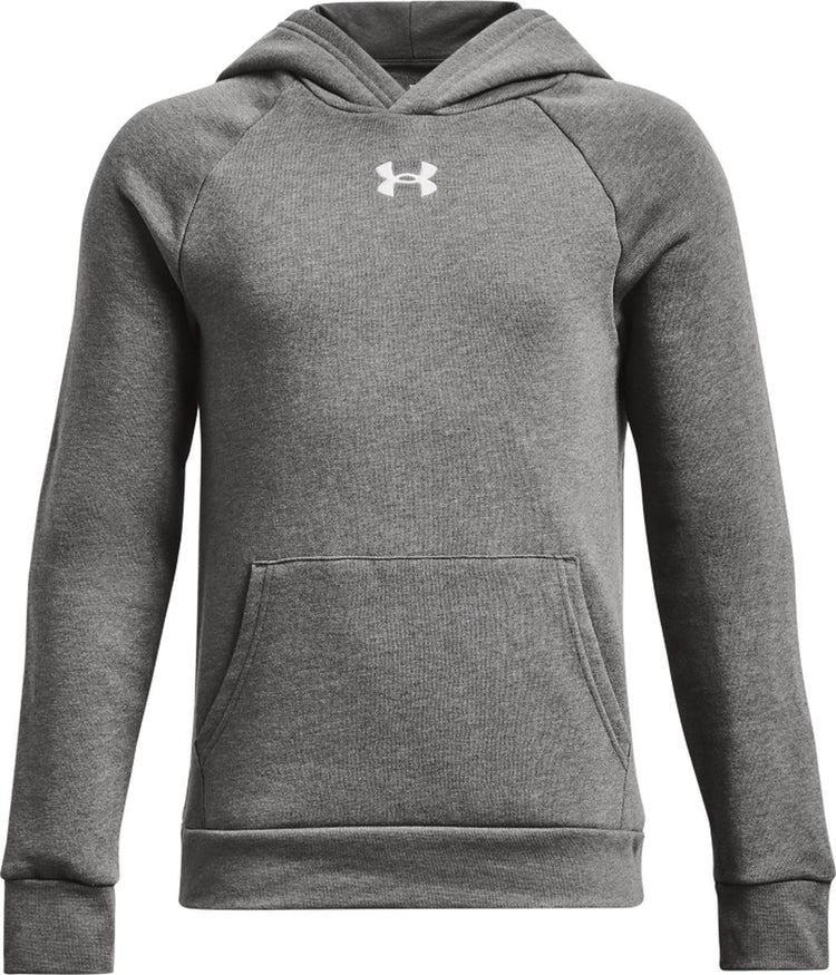 Under Armour UA Rival Fleece Hoodie Pull de sport unisexe - gris - blanc
