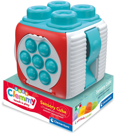Clementoni Baby Soft Clemmy Sensory Cube