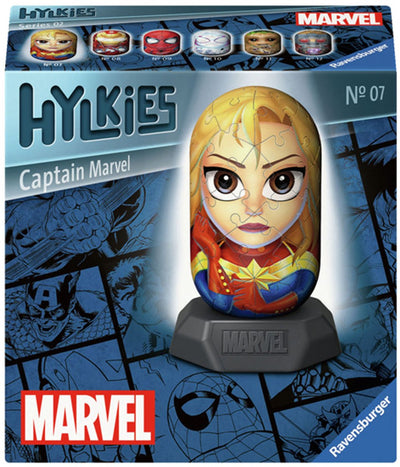 Ravensburger 3d Puzzle Hylkies Captain Marvel, 54e.