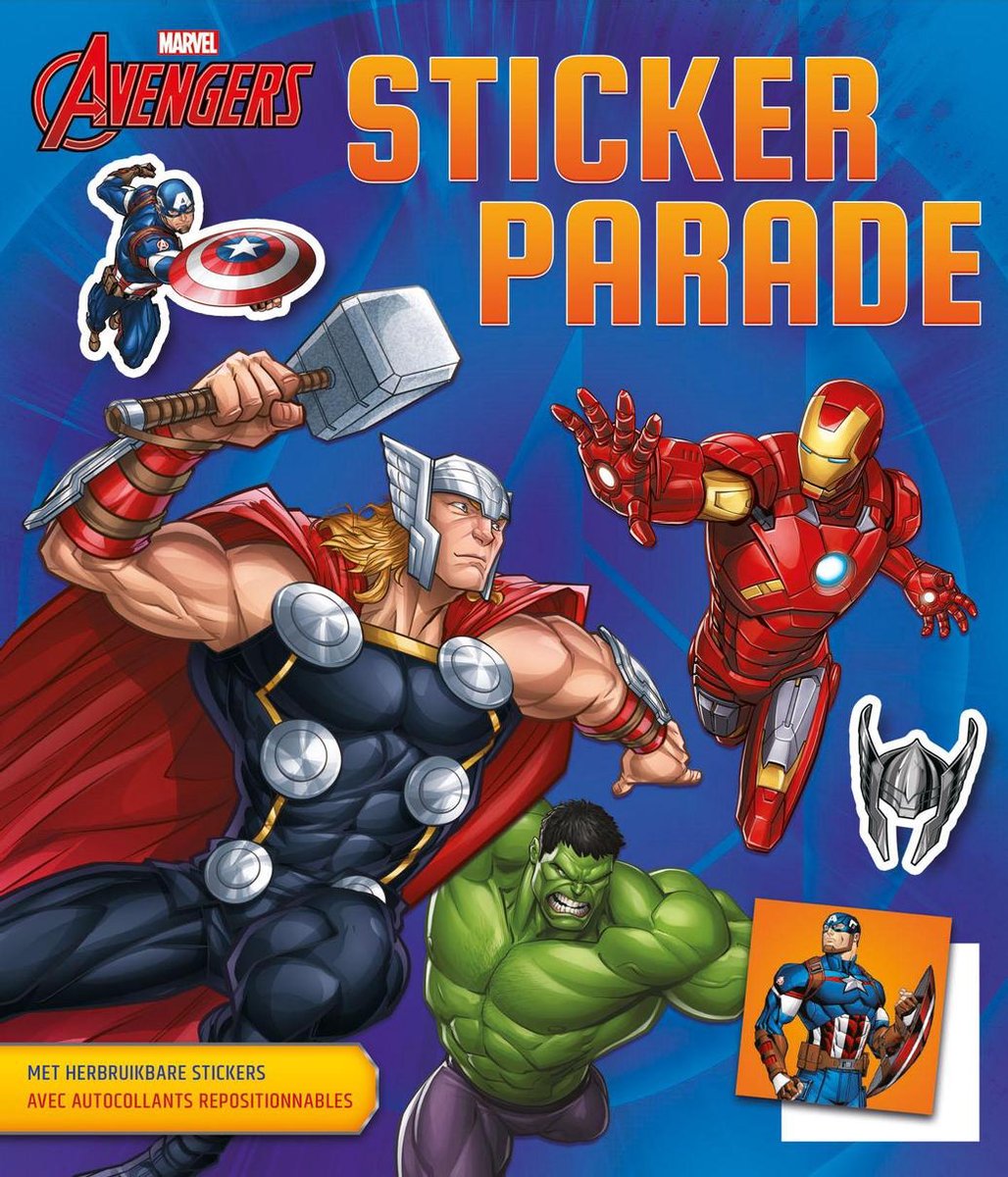 Parade d'autocollants deltas Avengers