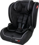 Siège auto Carkids i-size luca - conforme à la norme i-size r-129 - pour enfants de 76 à 150 cm - appui-tête réglable - noir et blanc