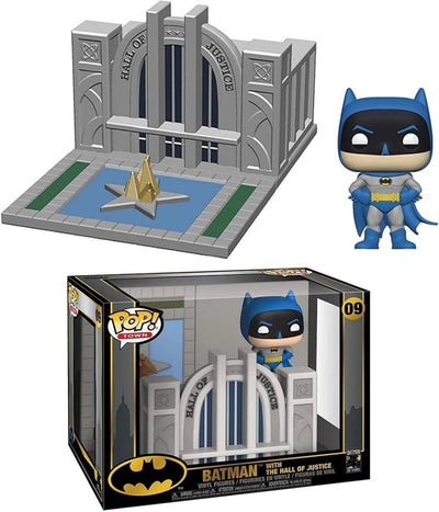 Funko pop mairie de justice avec figurine en vinyle Batman
