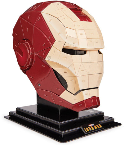 4D build marvel - iron man - puzzle 3D - 96 pièces - kit de construction en carton