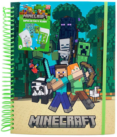 Minecraft Super Activity Book avec des autocollants