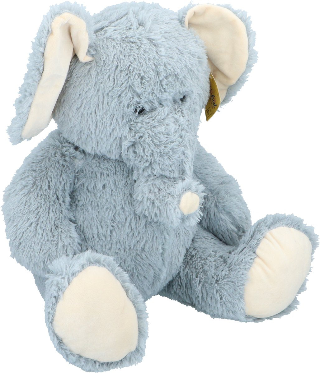 Sunkid peluche éléphant - peluche douce - peluche - bleu clair