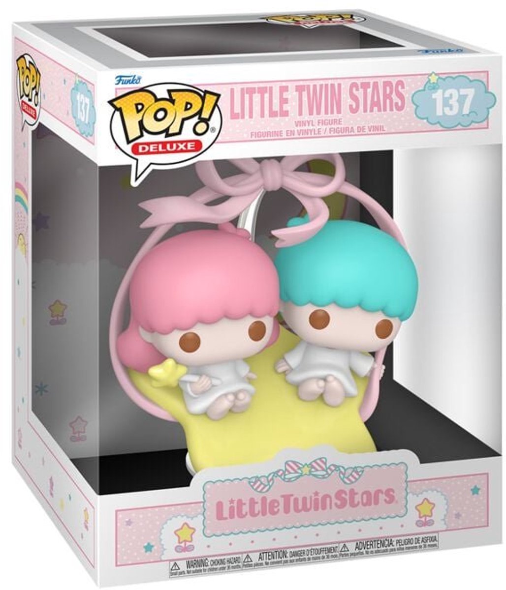 Funko hello kitty petites étoiles jumelles - figurine en vinyle petites étoiles jumelles (pop! deluxe) 137 pop unisexe! - neutre - standard