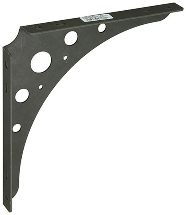 1059986 - console delta-l.decorative 200 gris acier capacité de charge 95 kg | 4 pièces