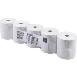 Rouleau de caisse exacompta 43706e papier blanc