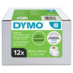 Étiquettes d'adresse Dymo s0722420 blanc mat