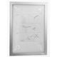 Cadre d'information papier peint durable duraframe a4 argent