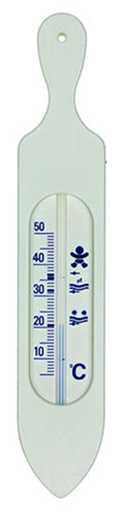 1023322 - thermomètre de bain plastique blanc | 2 pièces