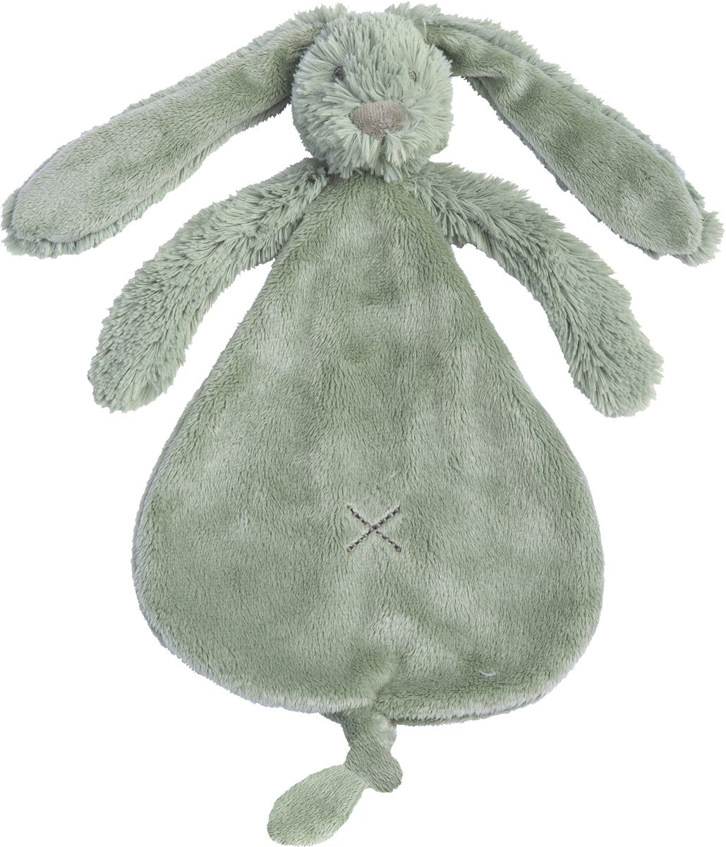 Happy horse lapin richie doudou - vert - cadeau bébé