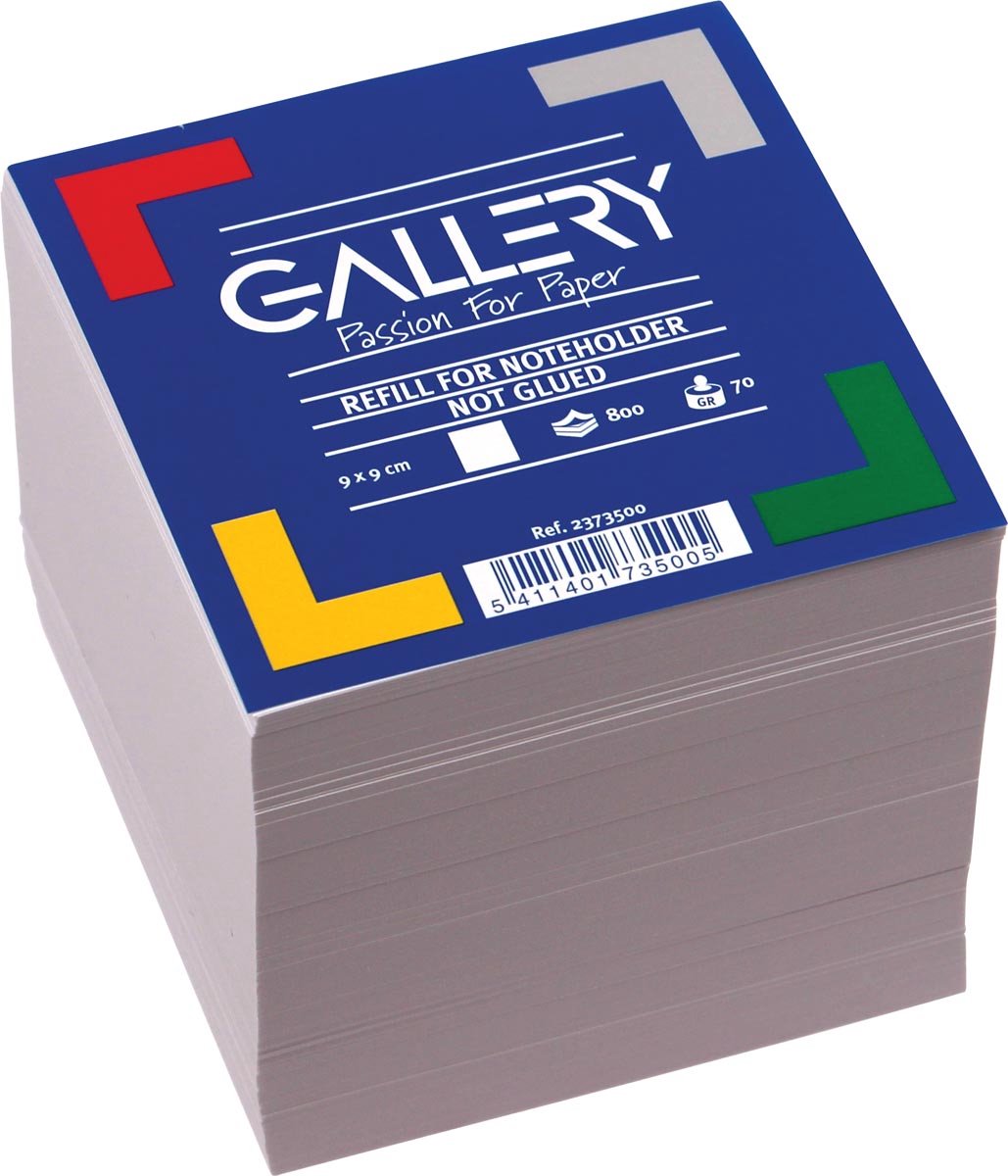 Galerie recharge mémo cube | pi 9 x 9 cm | 800 feuilles