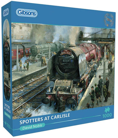 Gibsons - spotters at carlisle (par david noble) - 1000 pièces 68×49cm (l×h) - puzzle pour adultes