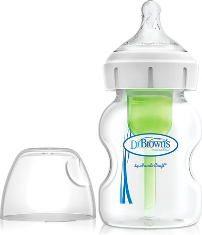 Dr. brown's options+ biberon anti-colique - biberon à col large - 150ml