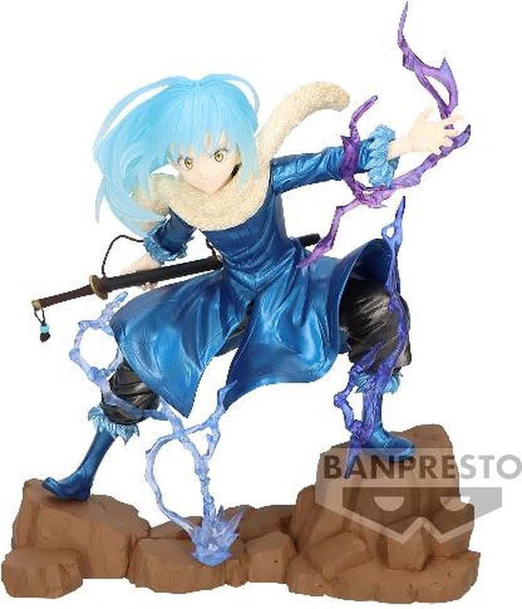 Banpresto co., ltd. cette fois-là, je me suis réincarné en slime - espresto - effet et mouvements de tempête - rimuru tempest spécial couleur ver. statue 17cm