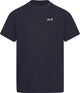 Jack wolfskin essential t m chemise d'extérieur pour hommes-marine foncé