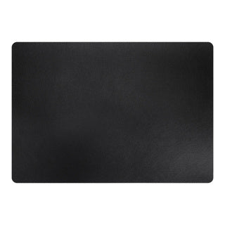Placemat Leather noir 43x30 cm