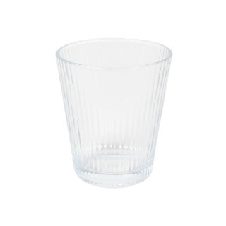 Boire des lignes de verre transparent Ø 9x10 cm 335 ml
