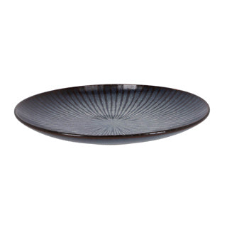 Plaque à tendance confortable Plat D27.5xh3,6 cm Stripe Atlantis