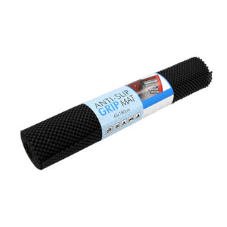 Mat antidérapant 45cmx1,8 m noir