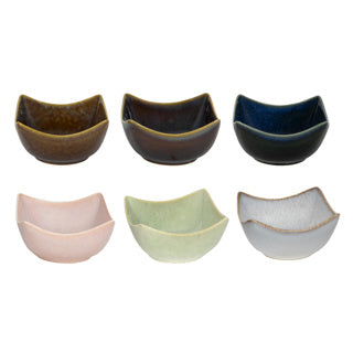 Plat de vent 9.4x9.4x5.2 cm 6 Assorti