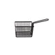 Basket de frites noir 12x10h8,5 cm