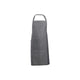 Tablier noir en tissu
