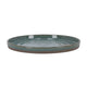 Plaque plate d26 cm basalte océan vert